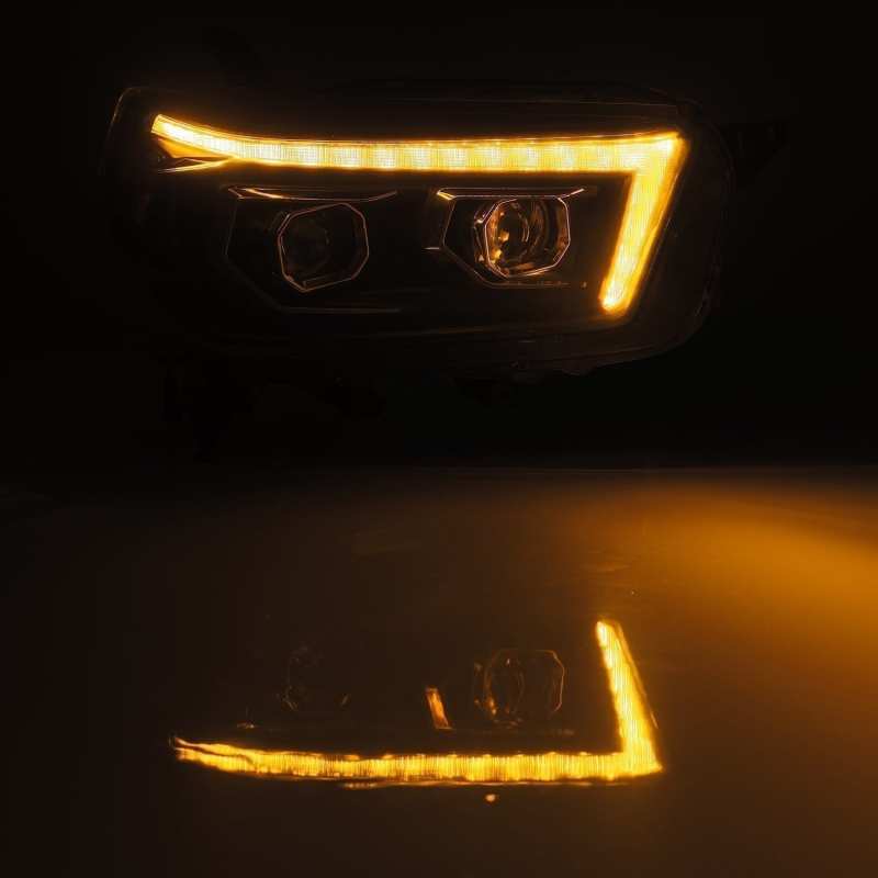AlphaRex 880757 fits Toyota 10-13 4Runner LUXX LED Proj Headlights Plank Style