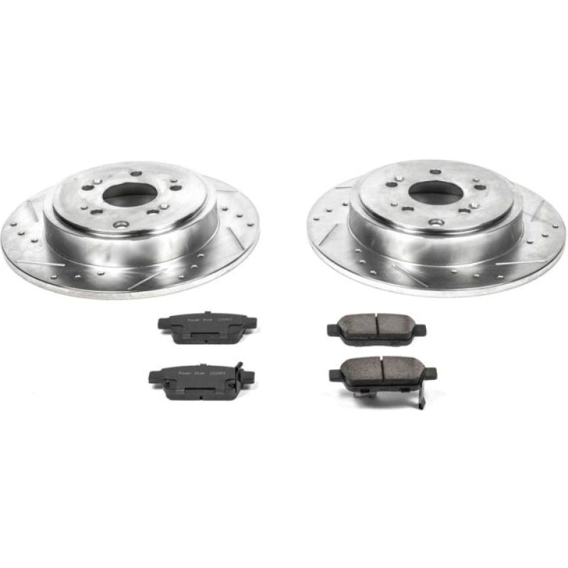 PowerStop K2431 fits Honda 06-14 Ridgeline Rear Z23 Evolution Sport Brake Kit