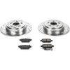 PowerStop K2431 fits Honda 06-14 Ridgeline Rear Z23 Evolution Sport Brake Kit