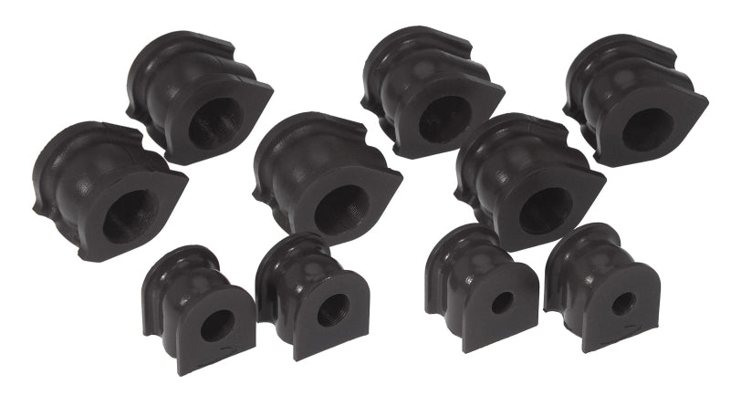Prothane 8-1143-BL 06+ fits Honda Civic Front/Rear Sway Bar Bushing Kit - Black