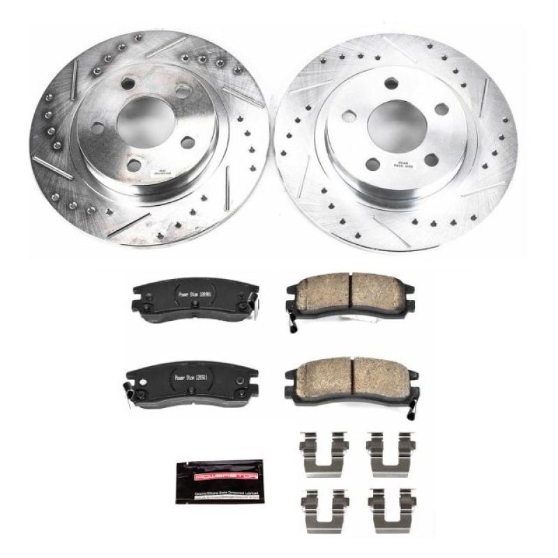PowerStop K1566 fits Buick 03-05 Park Avenue Rear Z23 Evolution Sport Brake Kit