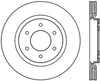 Stoptech 126.42099CSL Power Slot 08-09 Infiniti QX4/QX56 / 07-09 Nissan Armada Left Front Slotted Cryo Rotor