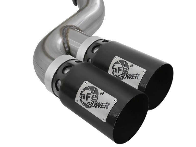 AFE 49-43121-B 15-16 fits Ford F250/F350 6.7L Diesel Rebel XD 4in 409 SS DPF-Ba