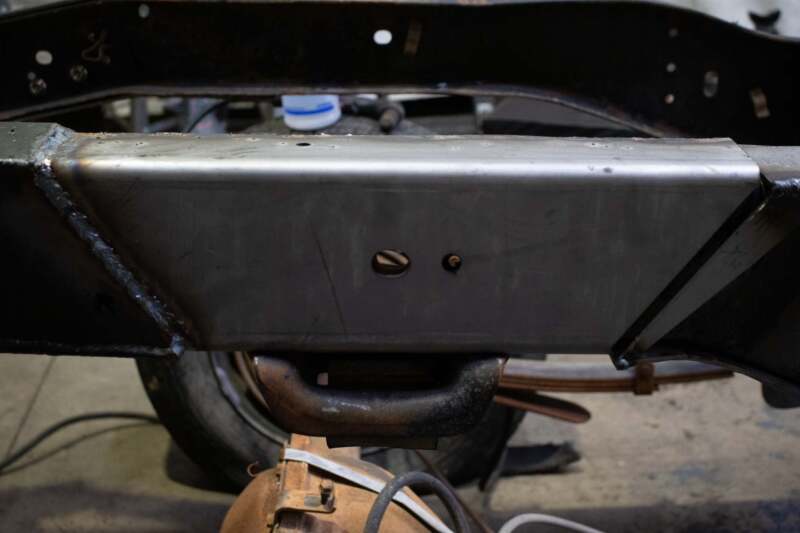 RustBuster RB7366L Over Axle Frame Section Left Side