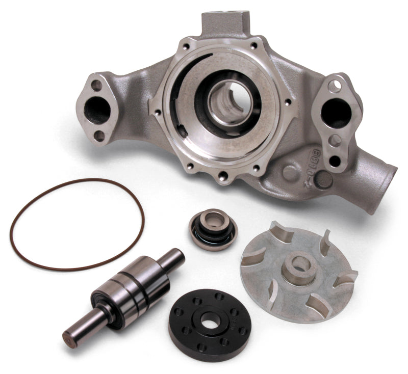 Edelbrock 8810 Water Pump High Performance fits Chevrolet 350 CI V8 Short Style Satin Finish