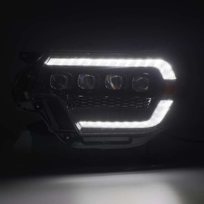 AlphaRex 880752 fits Toyota 12-15 Tacoma NOVA LED Proj Headlights Plank Alpha B