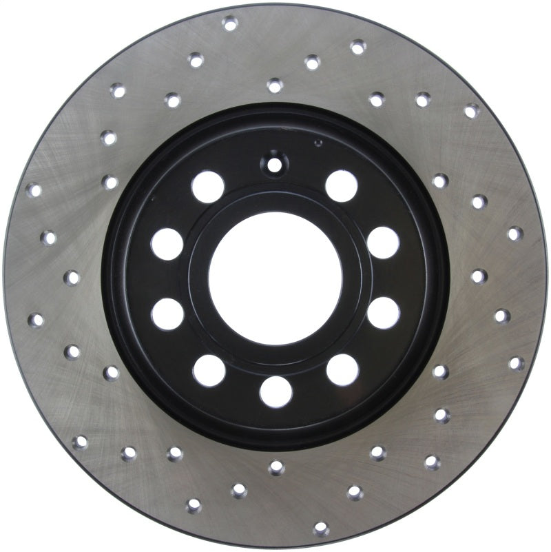 Stoptech 128.33099R 06-11 Audi A3 / 06-09 VW GTI Mk V / 05-10 Jetta (Exc Wagon) Drilled Right Rear Rotor