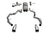 Corsa 25-26 RAM 1500 RHO Crew Cab 3.0L Turbo Cat-Back Dual Rear Exit w/ 5in Single Satin Pro Series