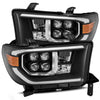 AlphaRex 880774 fits Toyota 07-13 Tundra NOVA LED Proj Headlights Black w/ Acti