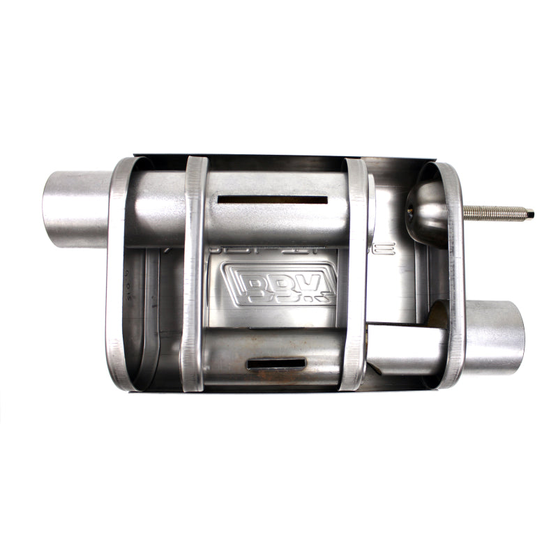 BBK 31015 VariTune Adjustable Performance Muffler 2-1/2 Offset/Offset Stainless