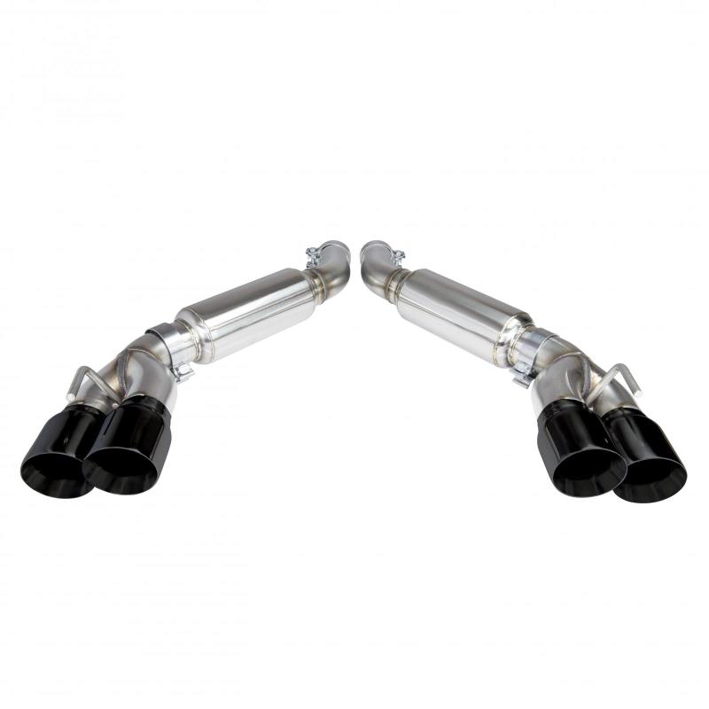 Kooks 22606260 2016 + fits Chevrolet Camaro SS LT1 3in Axle Back Exhaust System w/ Mufflers and Black Quad Tips