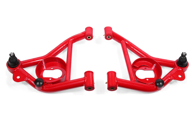 BMR AA011R G-Body Non-Adj. Lower A-Arms (Polyurethane) - Red