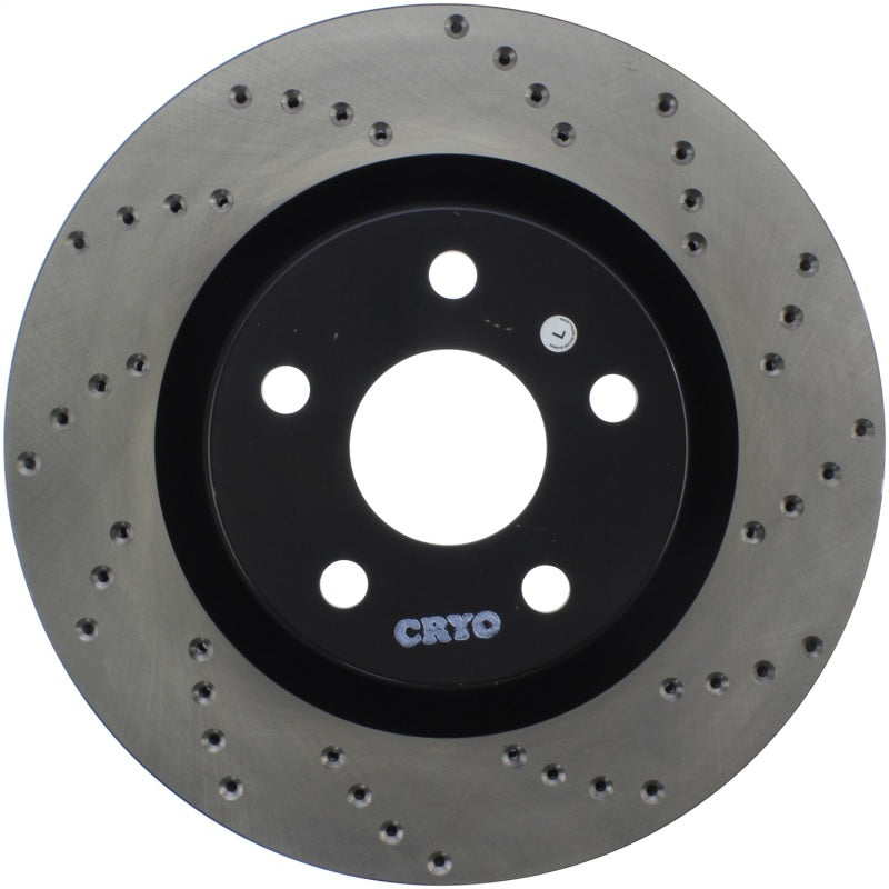 Stoptech 128.62114L Drilled Sport Brake Rotor