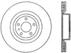 Stoptech 126.33124CSL Power Slot 08-10 Audi S5 Front Left Slotted CRYO-STOP Rotor