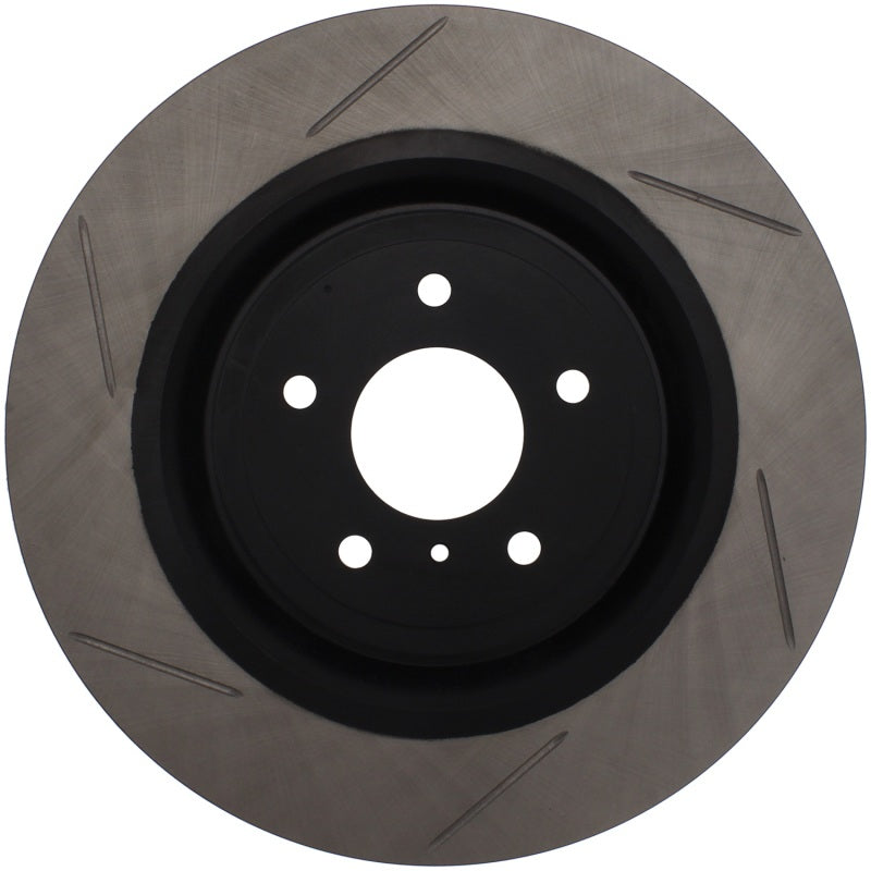 Stoptech 126.42100SR Power Slot fits Nissan 370z / Infiniti G37 SportStop Slotted Front Right Rotor
