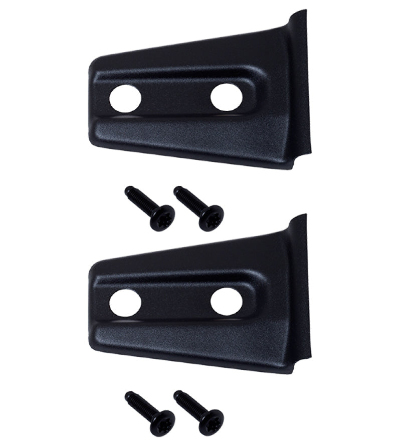 Kentrol 80019 fits Jeep 07-18 Wrangler JK Hood Hinge Overlays Pair- Textured Black