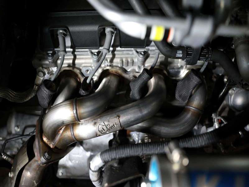 AFE 48-34145 d 1-3/4in 304SS Shorty Header 20-23 fits GM 2500/3500HD 6.6L V8