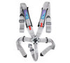 NRG SBH-B6PCSL 5PT 3in. Seat Belt Harness / Cam Lock - Silver