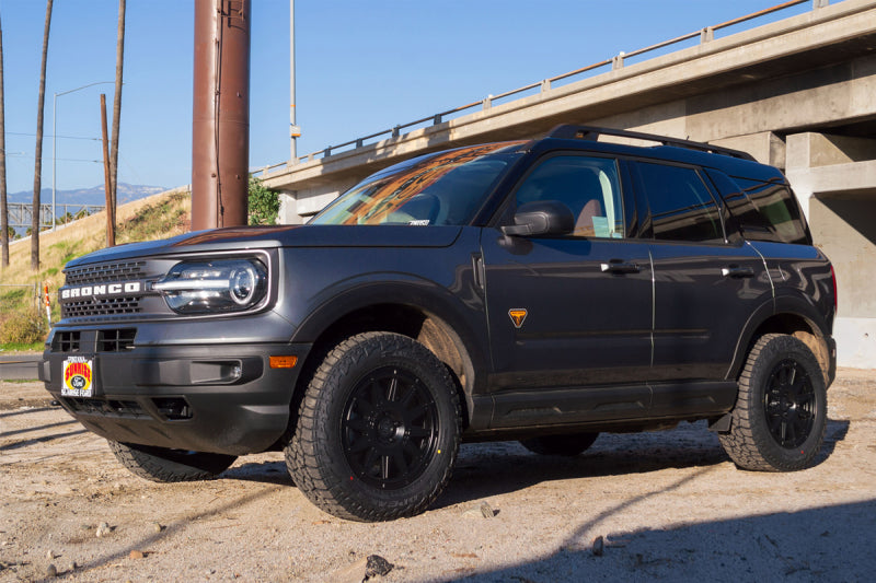 ICON 7017803160SB Ricochet 17x8 5x108 38mm Offset 6in BS Satin Black Wheel