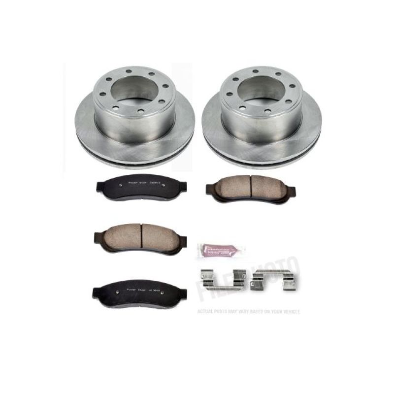 PowerStop KOE1798 fits Ford 07-10 F-250 Super Duty Rear Autospecialty Brake Kit