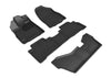 3D MAXpider 2017-2020 fits Ford/Lincoln Fusion/MKZ Kagu 1st Row Floormat - Blac