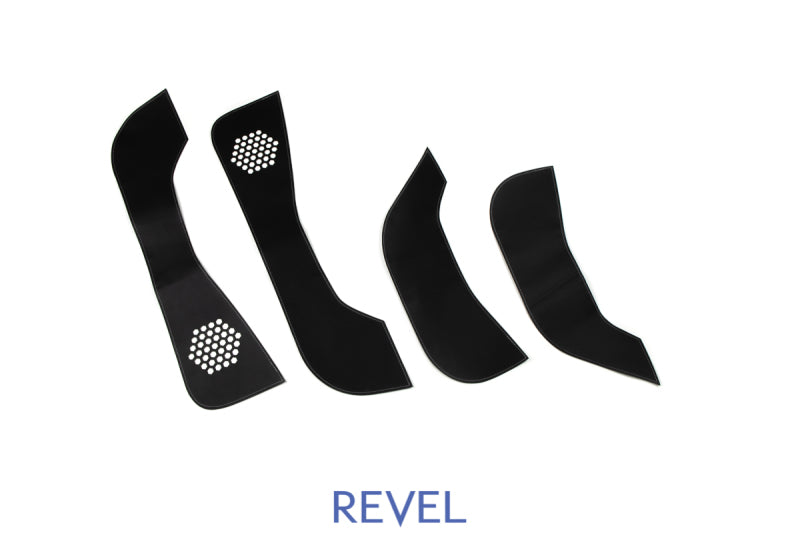 Revel 1TR5GDAX01W GT Design Kick Panel Cover (White Stitch) 16-19 fits Tesla Mod