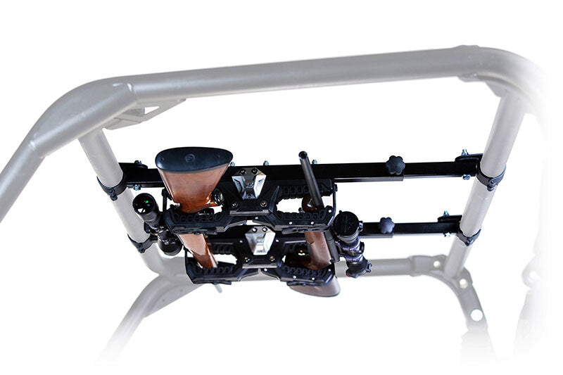 Seizmik 7300 04+ A Cat/ Hon/JD/ Kaw/ Pol/ Suz/ Yam OHGR 2 Gun Rack 1.75 Clamp