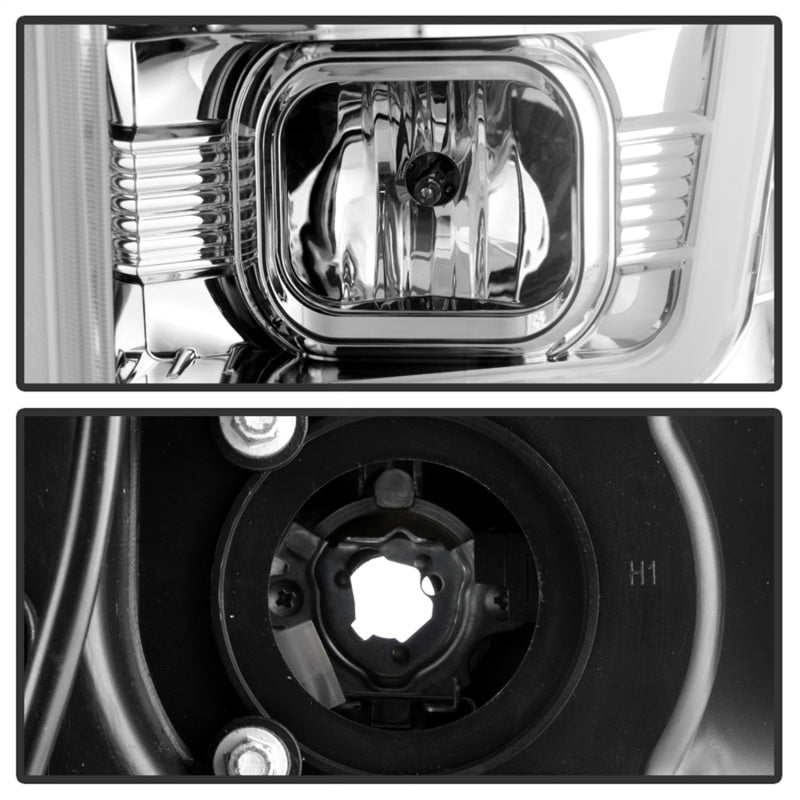 Spyder 5087744 fits Ford 08-10 F-250/350/450 V2 High-Power LED Headlights-Switc