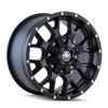 Mayhem 8015-7970MB 8015 Warrior 17x9 / 8x170 BP / -12mm Offset / 125.2mm Hub Matte Black Wheel