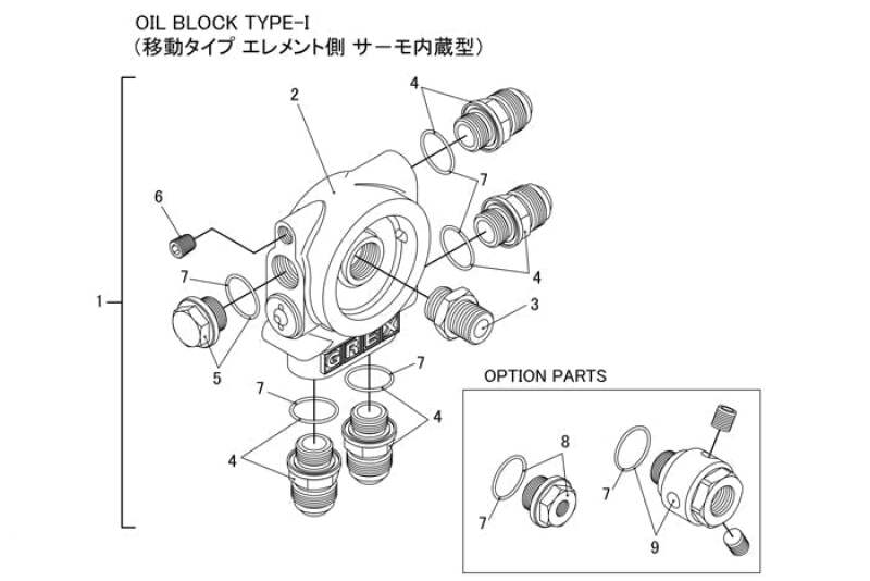 GReddy 12009990 Type I Oil Block Bypass