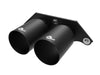 AFE 49C36435-B Mach Force Xp 4in 304 SS Bolt-On Exhaust Tips Satin Black 14-19