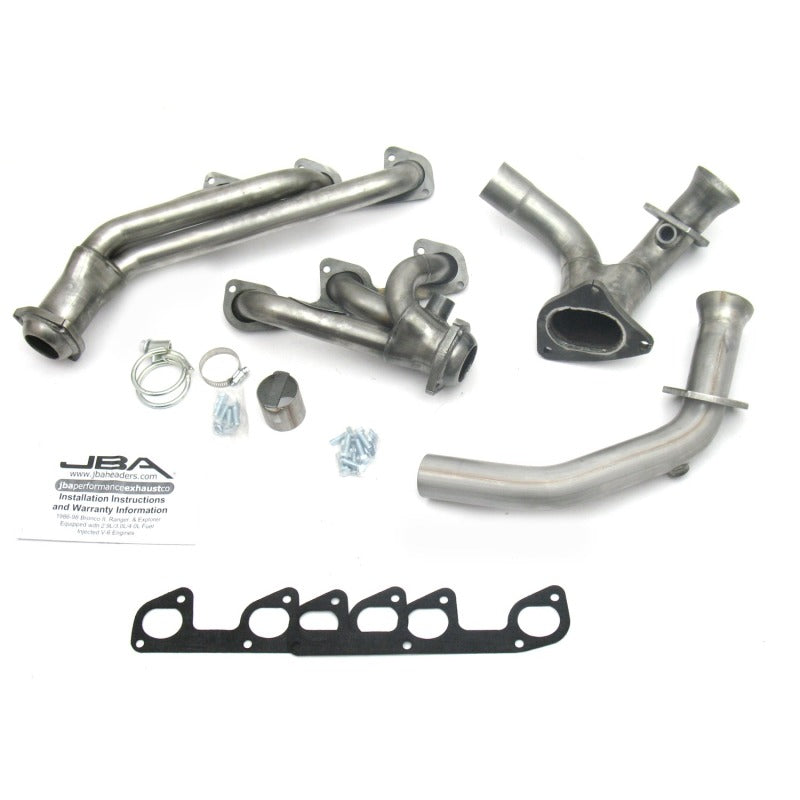 JBA 1634S fits Ford 95-97 Ranger 4.0L OHV 1-1/2in Primary Raw 409SS Cat4Ward Header