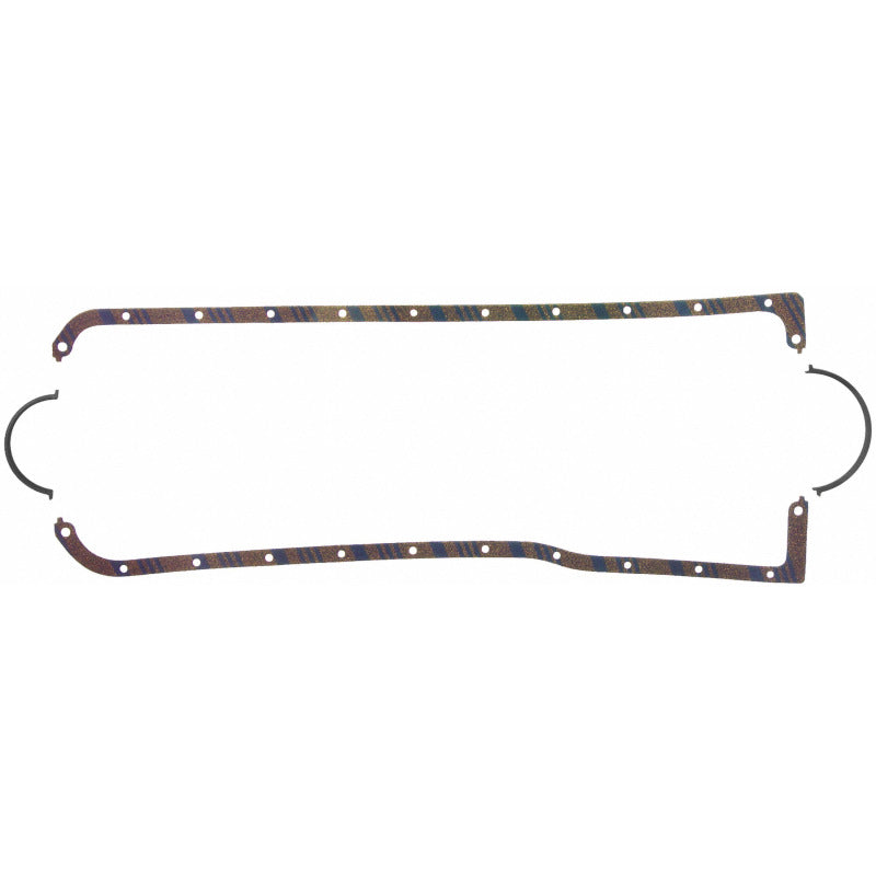 Fel-Pro OS12701C fits Ford Mustang OS 12701 C Engine Oil Pan Gasket Set Blue Stripe cork-rubber