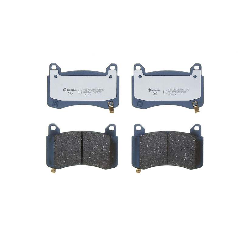 Brembo OE P09029E 17-23 fits Tesla 3 / 20-21 Y Beyond EV Brake Pad