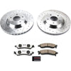 PowerStop K4913 26 88 fits Chevrolet Corvette Front Z26 Street Warrior Brake Kit
