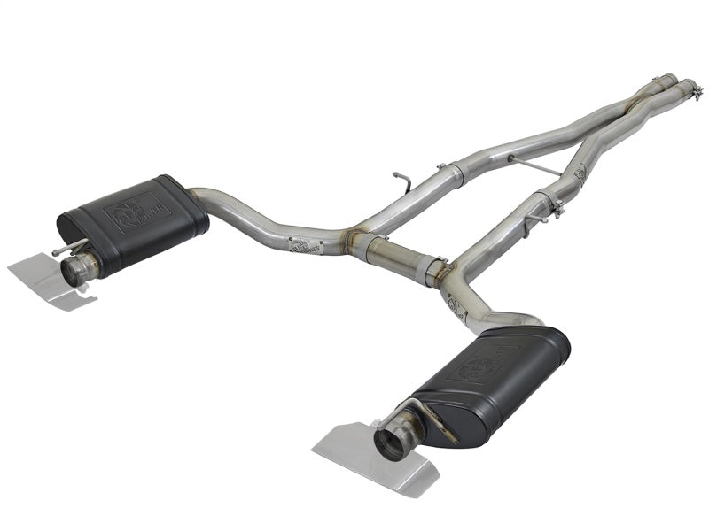 AFE 49-32060 orce-Xp 304 SS Cat-Back Exhaust 15-16 fits Dodge Challenger V8-5.7