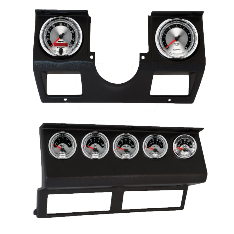 AutoMeter 7040-01 Autometer American Muscle Direct Fit Dash Kit 87-96 fits Jeep Wrangler YJ