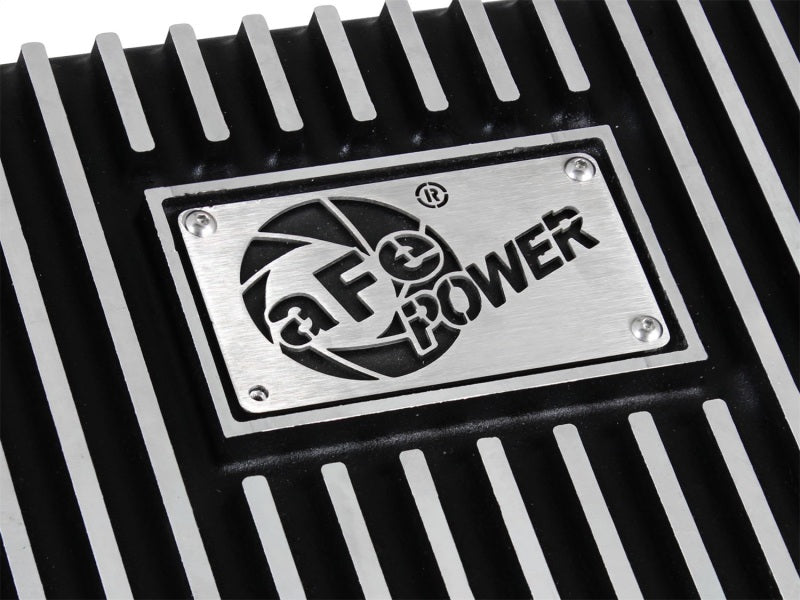 AFE 46-70222 Transmission Pan (Black); fits Ford Trucks 94-08 AODE