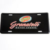 Granatelli Granatelli Motor Sports 100006 Aluminum License Plate - Black Face & Full Color Logo