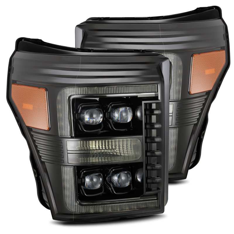 AlphaRex 880147 fits Ford 11-16 F-350 SD NOVA LED Proj Headlights Plank Style A