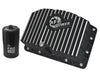AFE 46-70322 ries Engine Oil Pan Black w/Machined Fins; 11-16 fits Ford Powerst
