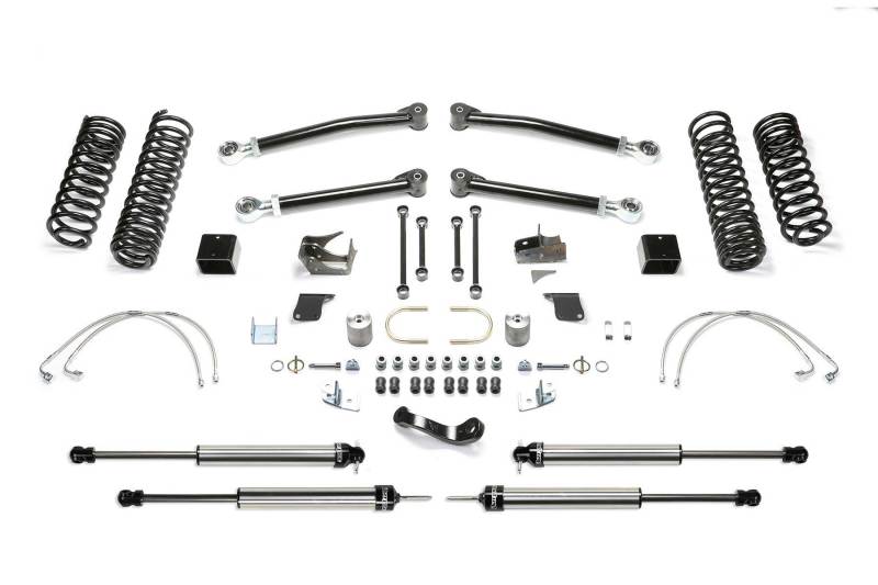 Fabtech K4070DL fits Jeep 07-18 JK 4-Door 5in Trail Lt w/Dlss Shks