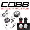COBB FOR0DT00EI-W-BK 13-18 fits Ford Focus ST / 16-18 Focus RS Stage 1+ Drivetrain Package (White w/Blk Shift Knob)