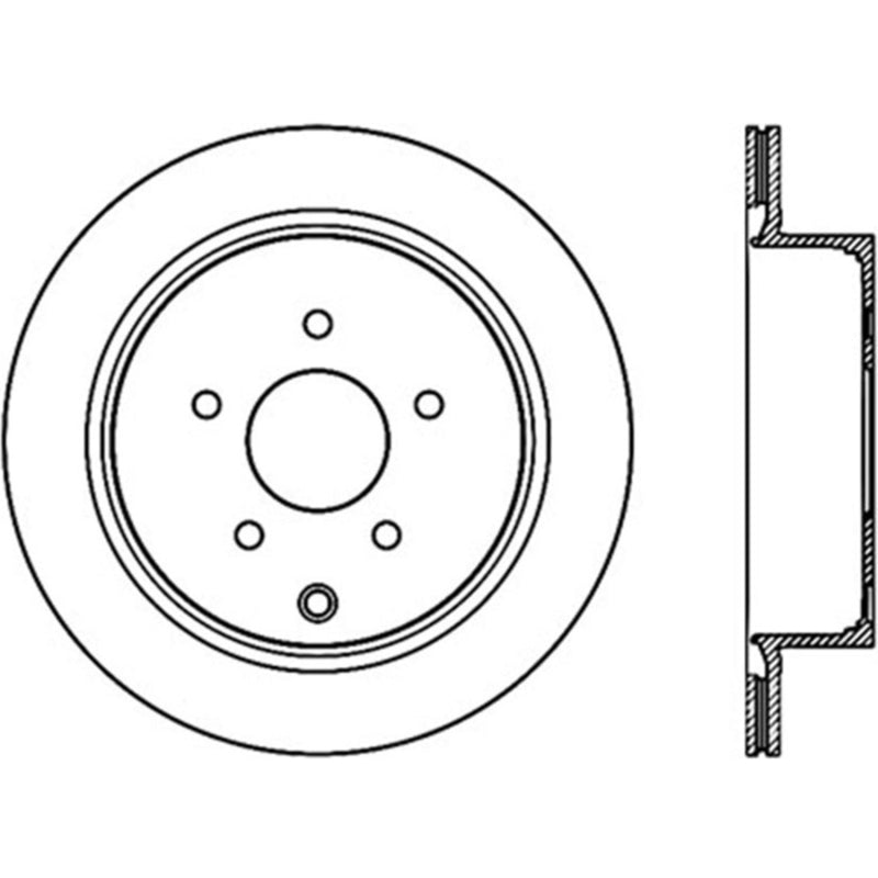 Stoptech 120.42078CRY Nissan / Infinit CRYO-STOP Brake Rotor
