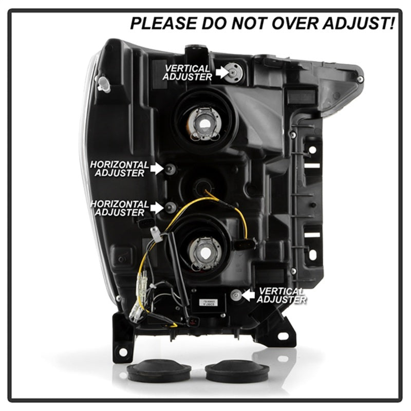 Spyder 5088710 Signature fits Ford 20-21 F150(Halogen Model) Proj. Headlights -