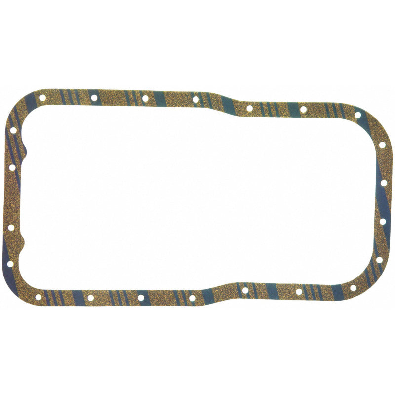 Fel-Pro OS20042C fits Nissan D21 OS 20042 C Engine Oil Pan Gasket Set Blue Stripe cork-rubber