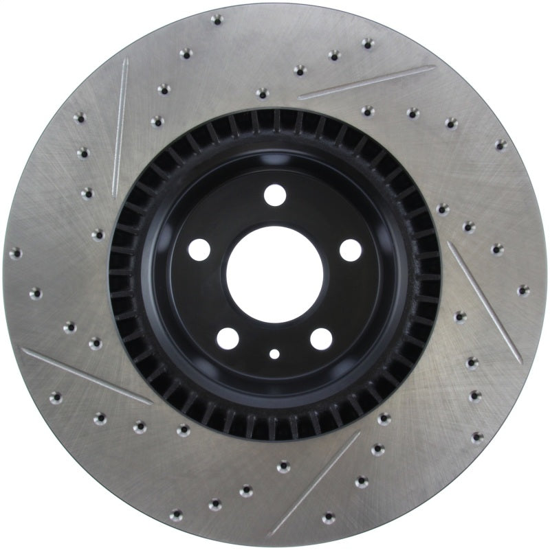 Stoptech 127.33134L Slotted & Drilled Sport Brake Rotor