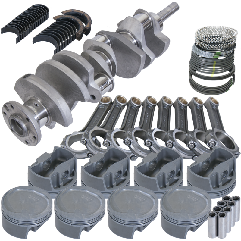 Eagle 65122080 fits Ford 460 SCJ Head 4.140in Crank 6.700in I-Beam Rods -28cc 4.440in Pistons Rotating Assembly