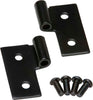 Kentrol 50407 JEEP CJ/Wrangler YJ/TJ Lower Door Hinge Pair - Powdercoat Black