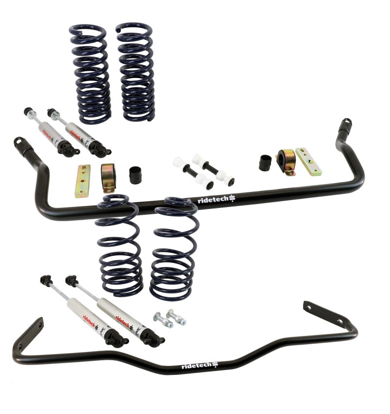 Ridetech 11245112 fits Chevrolet 68-72 Chevelle StreetGrip Suspension Lowering Kit